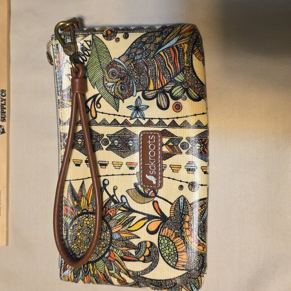 Sakroots  Artistic Owl Clutch - Picture 4 of 7